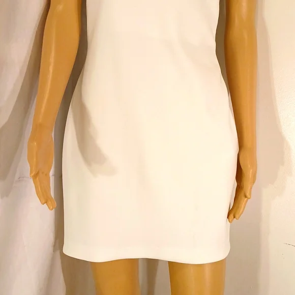 🔥 NWT Amanda Uprichard White Ivory/White One Shoulder Dress. - Picture 4 of 12